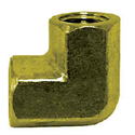 90* Brass Elbow 1/2" FNPT