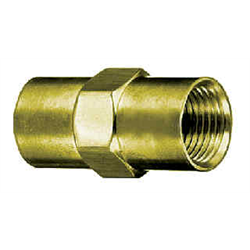 Pipe Fittings - Brass Coupler