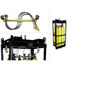**6 CYL CGA 580 CRADLE MANIFOLD with Armored Pigtails