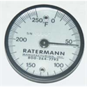 Certified 2" Temp Gauge 0-250 F