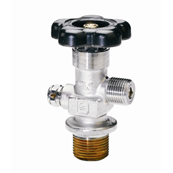 Sherwood Valve CGA 580 Chrome Plated Tapered Thread