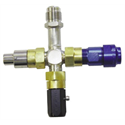 3 Way Fill Head with Linde, Caire and P.B. Connections