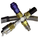 Cryo Hose w/Swivel, 120 in L, w/  3-Way Fill, 100 PSI Relief, Linde, Caire and P