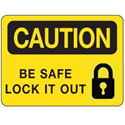 SELF-STICKING VINYL SIGN, 10 PER PACKAGE