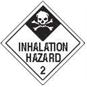 Placard - Inhalation Hazard #2 Removable Vinyl