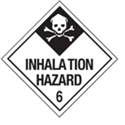 Shipping Labels - Inhalation Hazard 6 Vinyl Hazmat
