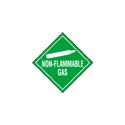 Placard - Non-Flammable #2 Rigid Vinyl