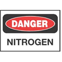 Danger Sign - Nitrogen - 14"x10" Plastic