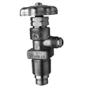 Motor Fuel 3/4" Service valve, 3/8 SAE, 1.7 lpm excess flow device