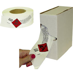 ROLLS of Cylinder Shoulder Labels