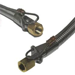 Tethered PTFE Lined Tube Trailer Hose 5000 PSIG