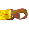 8' Pallet Strap, 3' Short Section & Quik Disconnect with Snaphook Ends