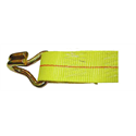 Ratchet Strap with Wire Hooks, Wide Handle, 27'
