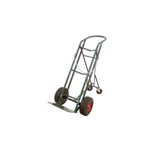 U Handle Cart, Rubber Wheels, Stationary Ratermann Manufacturing Inc
