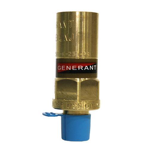 Generant 1/4" 235 PSI Pressure Relief Valves Ideal for Liquid Cylinders